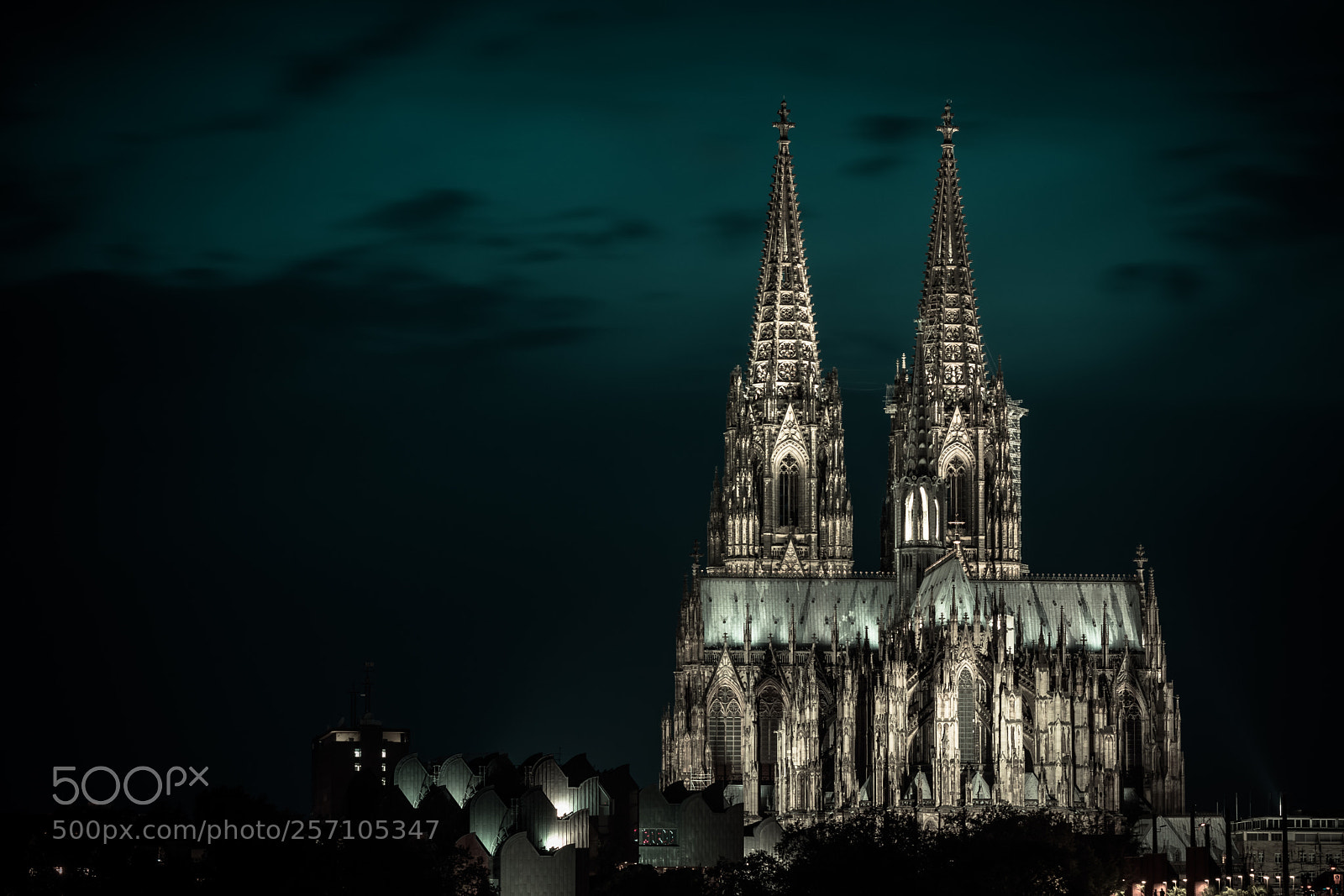 Nikon D7200 sample photo. Cologne by night#4 photography