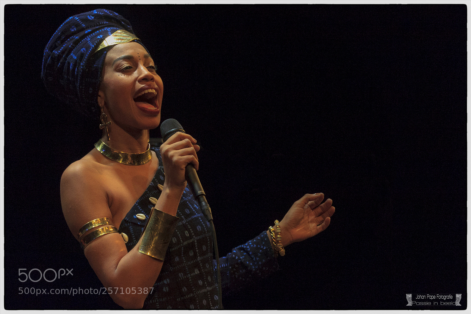 Canon EOS 5D Mark II sample photo. Jazzmeia horn in bimhuis photography