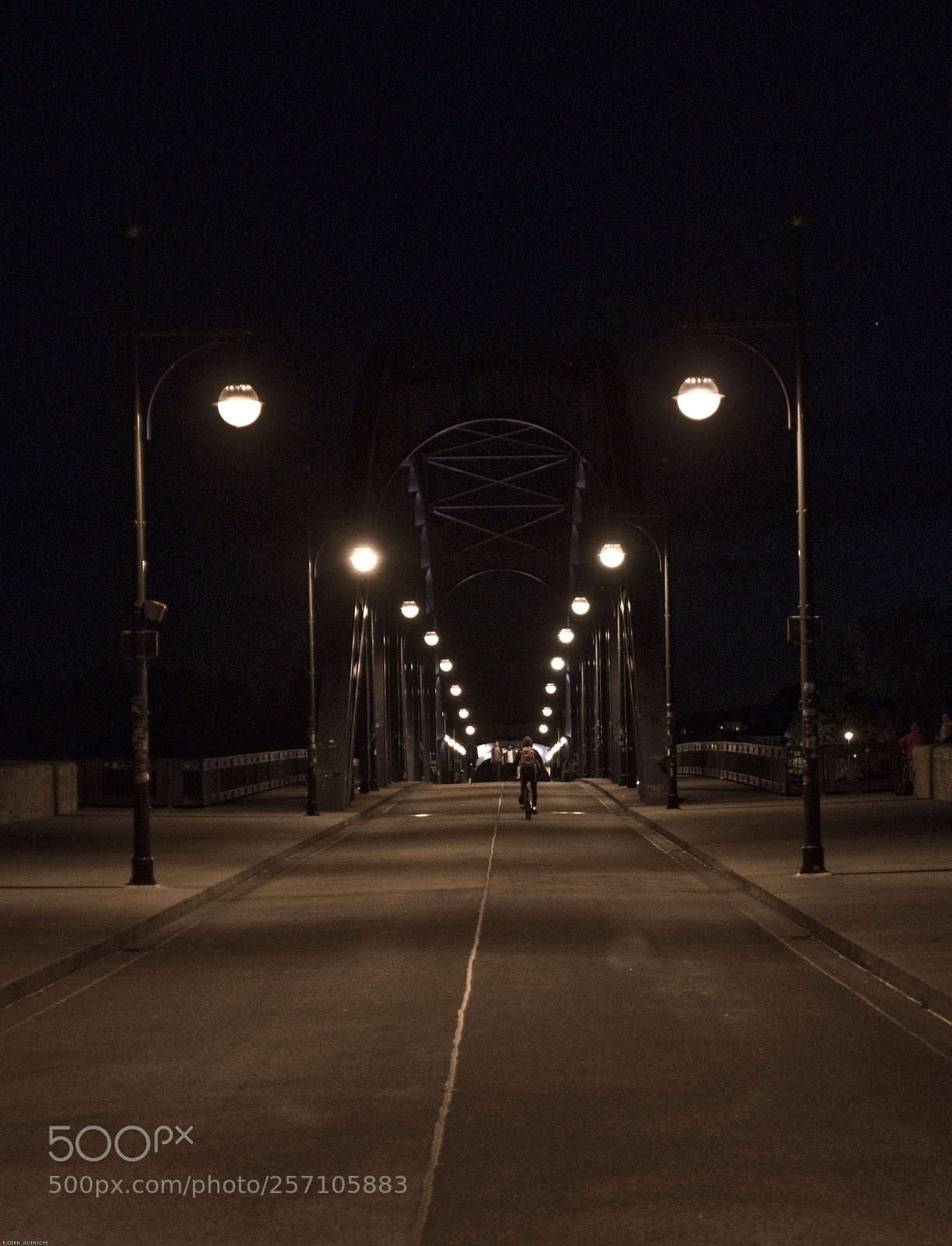 Pentax K-3 sample photo. Bike at night photography