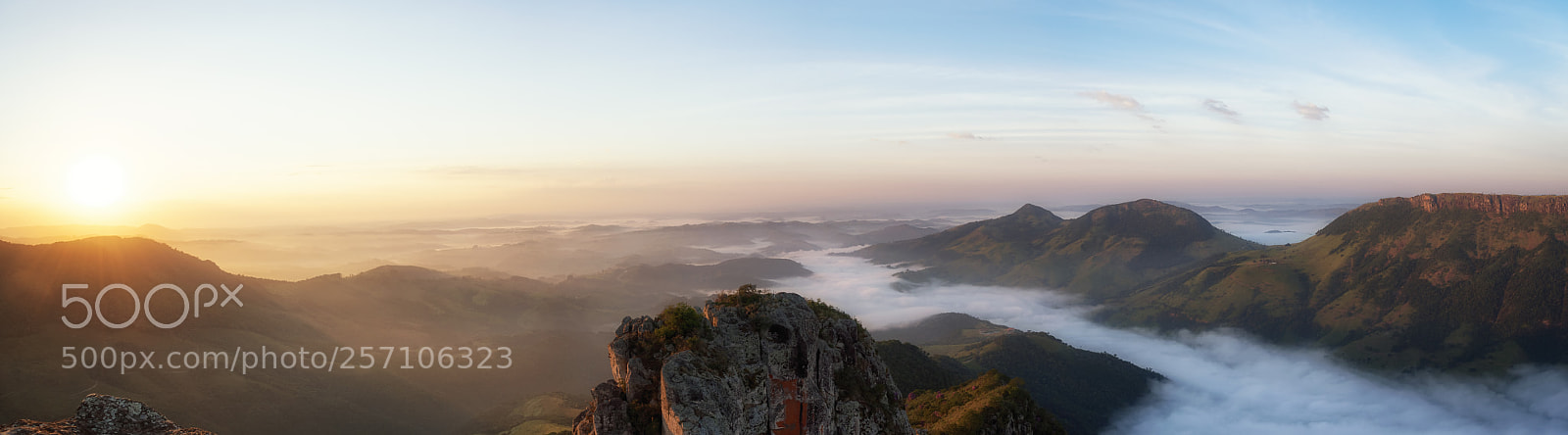 Nikon D750 sample photo. Sunrise valley photography