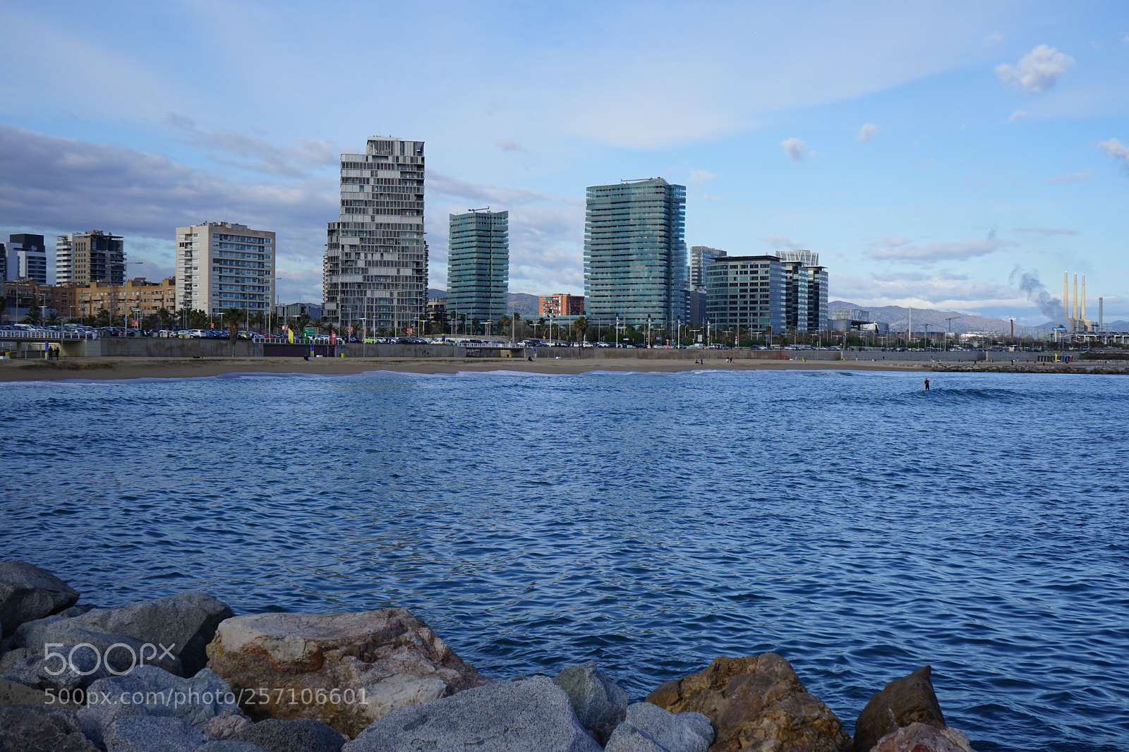 Sony a7 sample photo. Barcelona coast photography