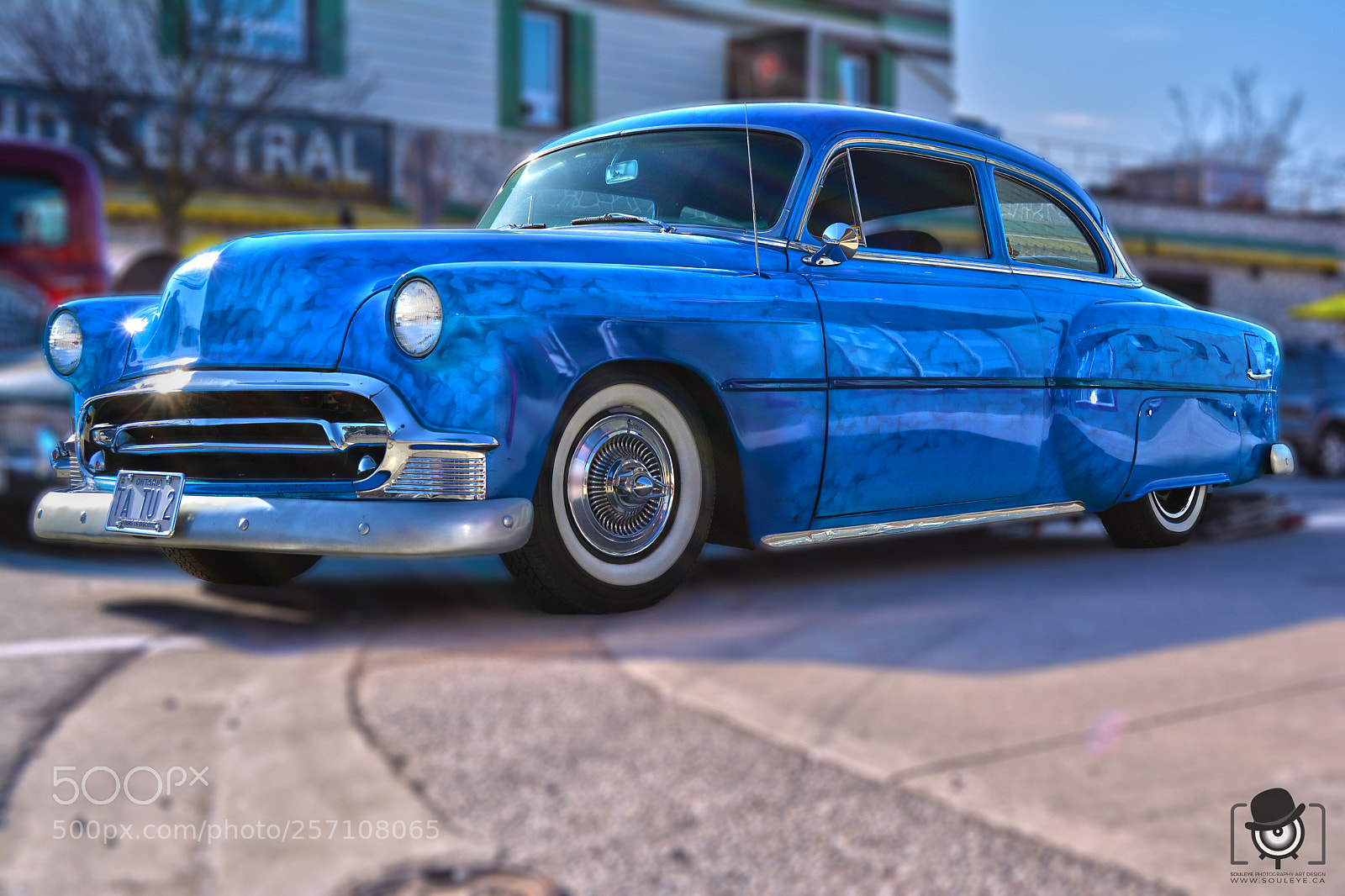 Nikon D5200 sample photo. Sweet vintage car photography