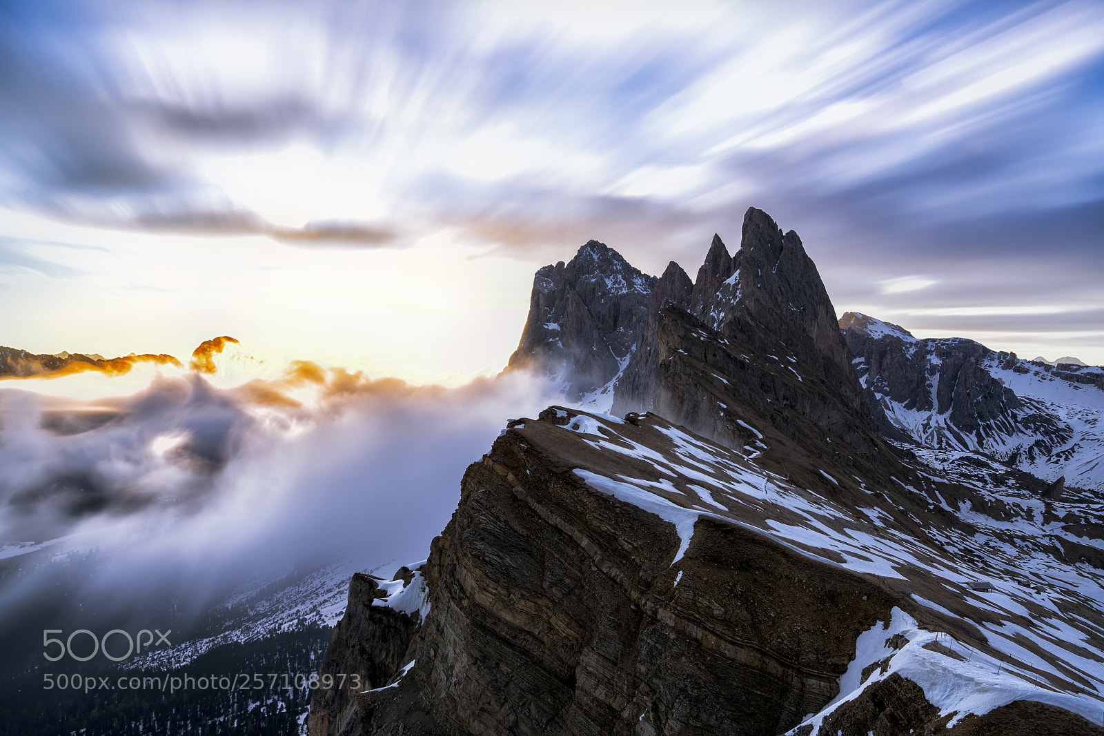 Sony a7R II sample photo. Seceda sunrise photography