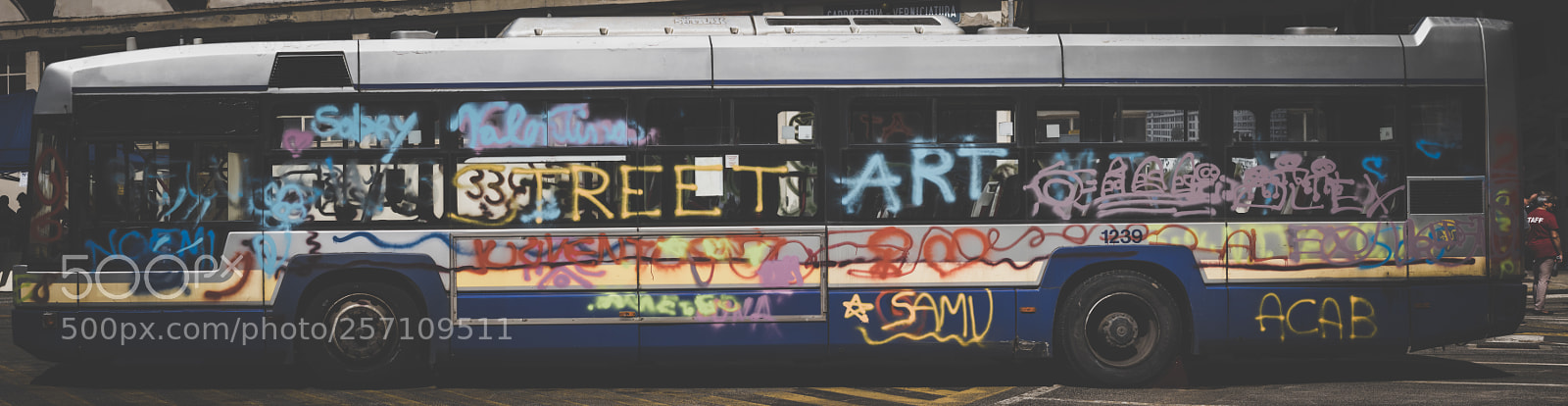 Nikon D3300 sample photo. Street bus photography