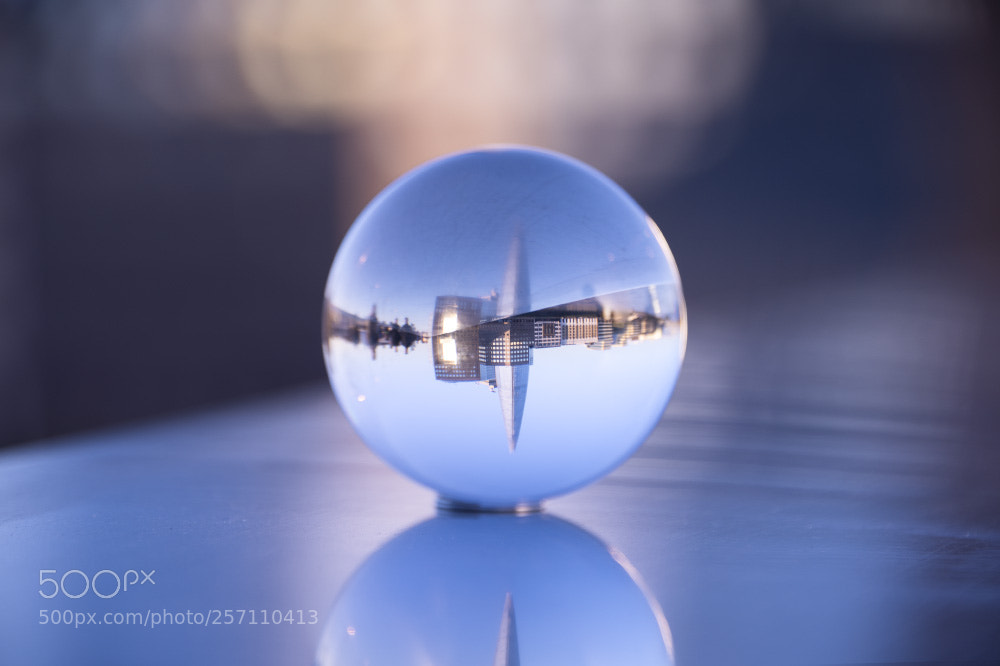 Nikon D810 sample photo. Marbles on glass photography