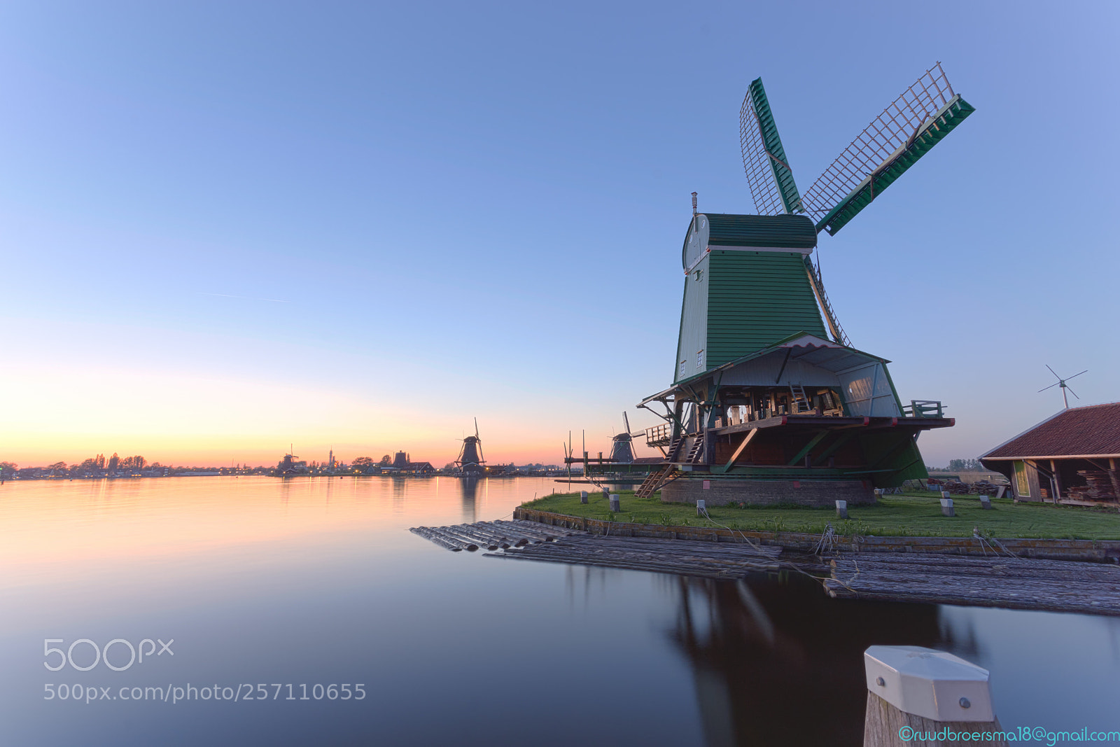 Sony a7 III sample photo. Mill at zaanse schans photography