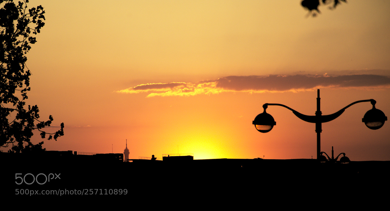 Nikon D3200 sample photo. Paris on fire photography