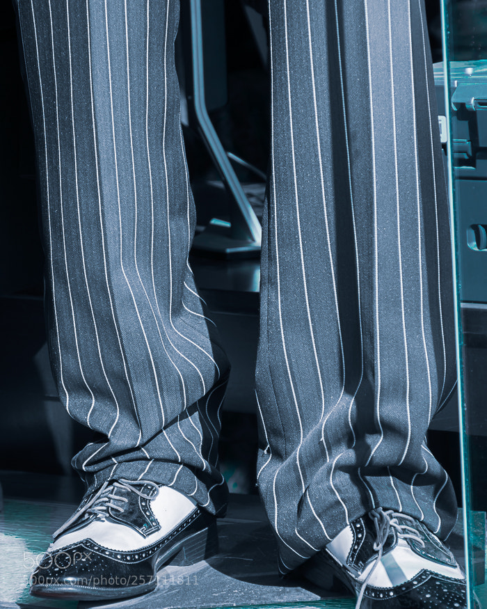 Nikon D7100 sample photo. Pinstripes incased photography