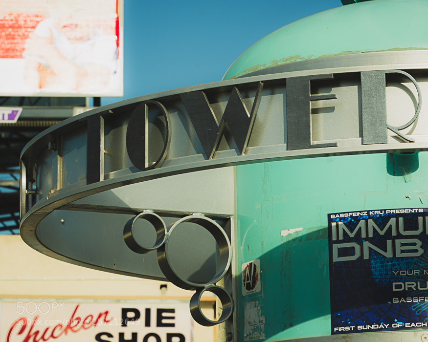 Nikon D7100 sample photo. Tower playbill photography