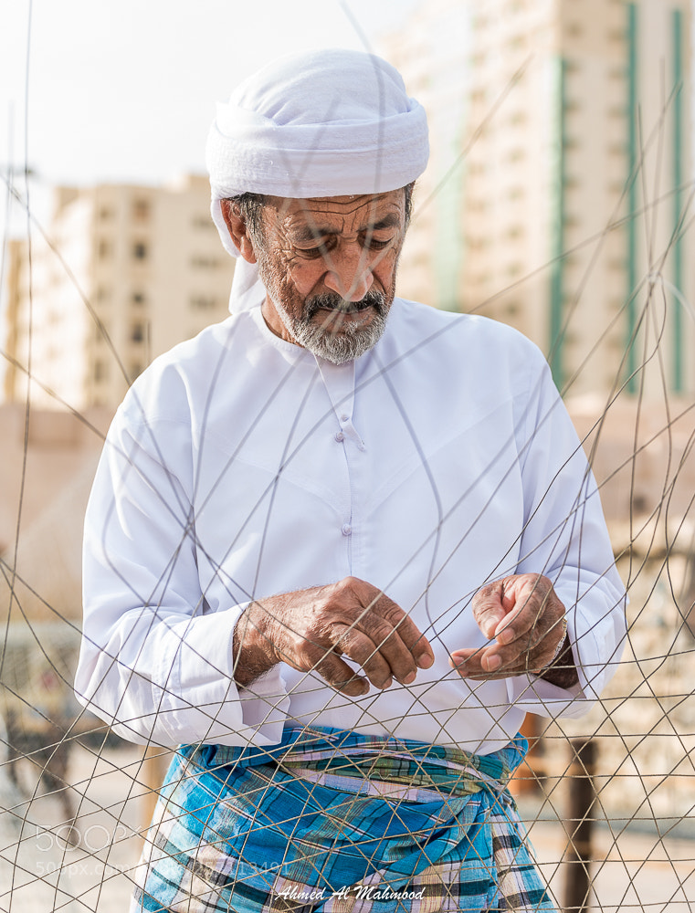 Nikon D750 sample photo. Tradtiona sea man net photography
