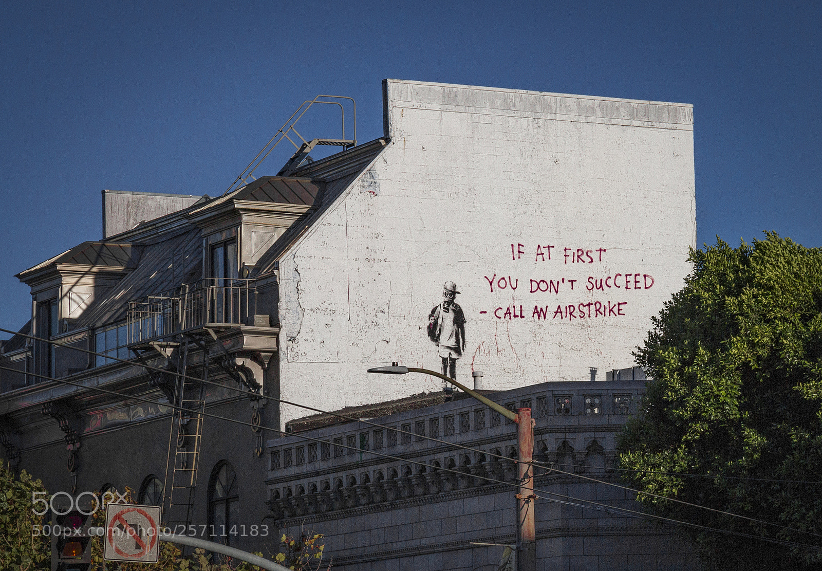Canon EOS 6D sample photo. Banksy en san francisco photography