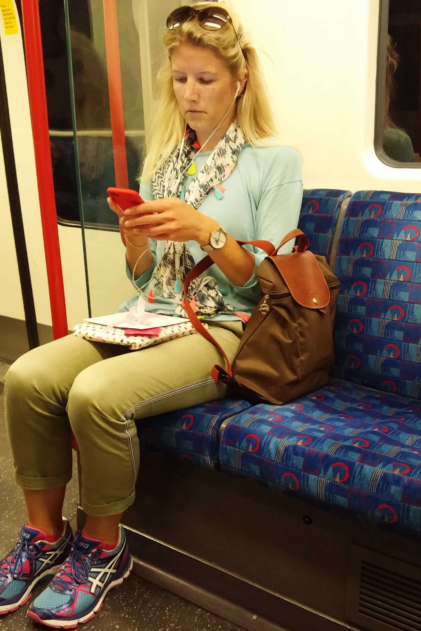 LG G3 sample photo. London underground photography