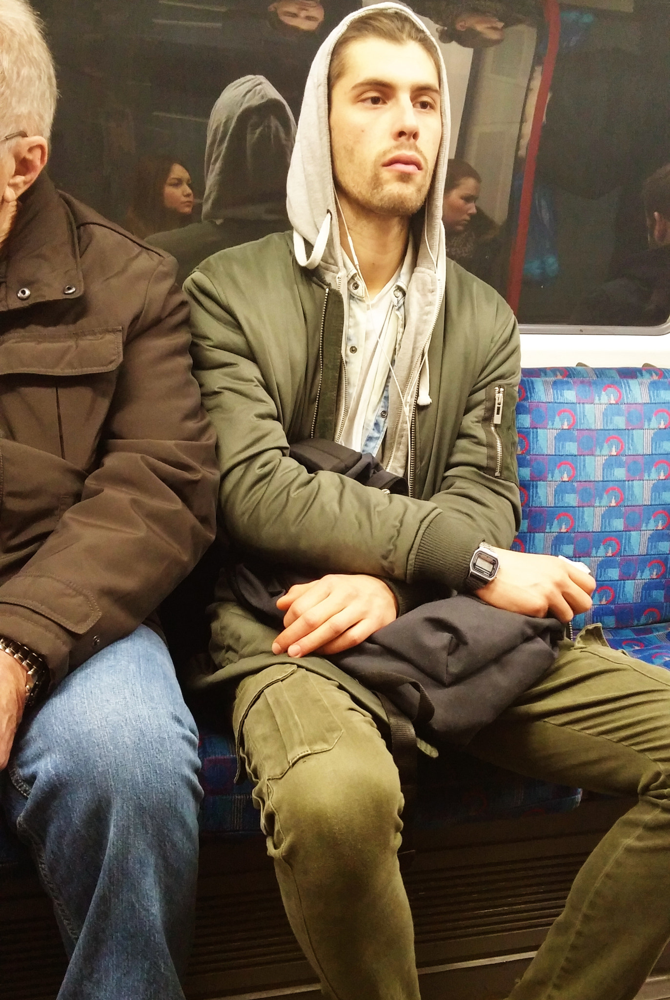 LG G3 sample photo. London underground photography