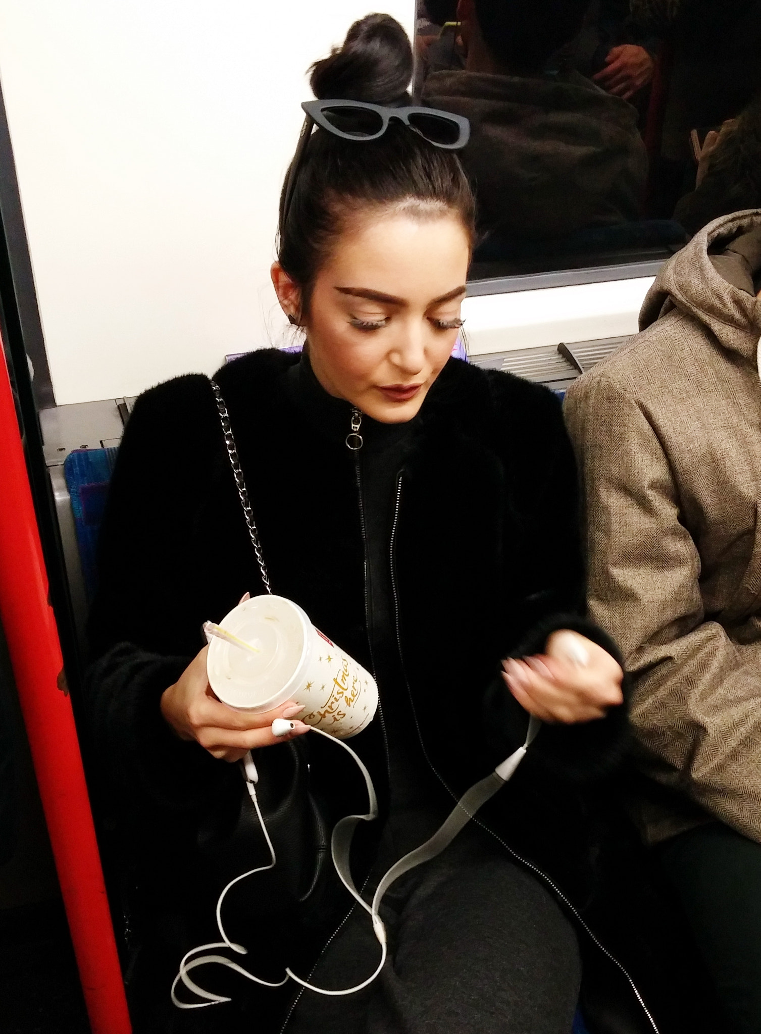LG G3 sample photo. London underground photography