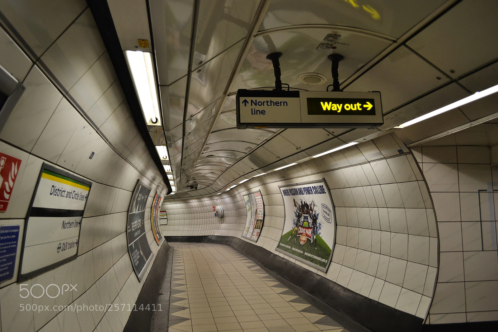 Nikon D3100 sample photo. London underground photography