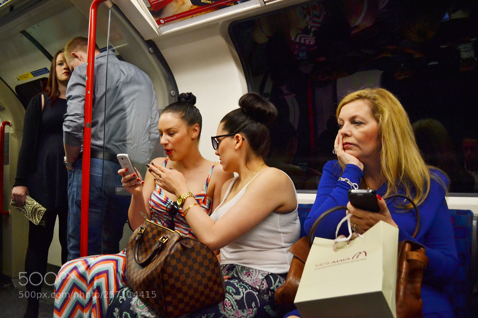 Nikon D3100 sample photo. London underground photography