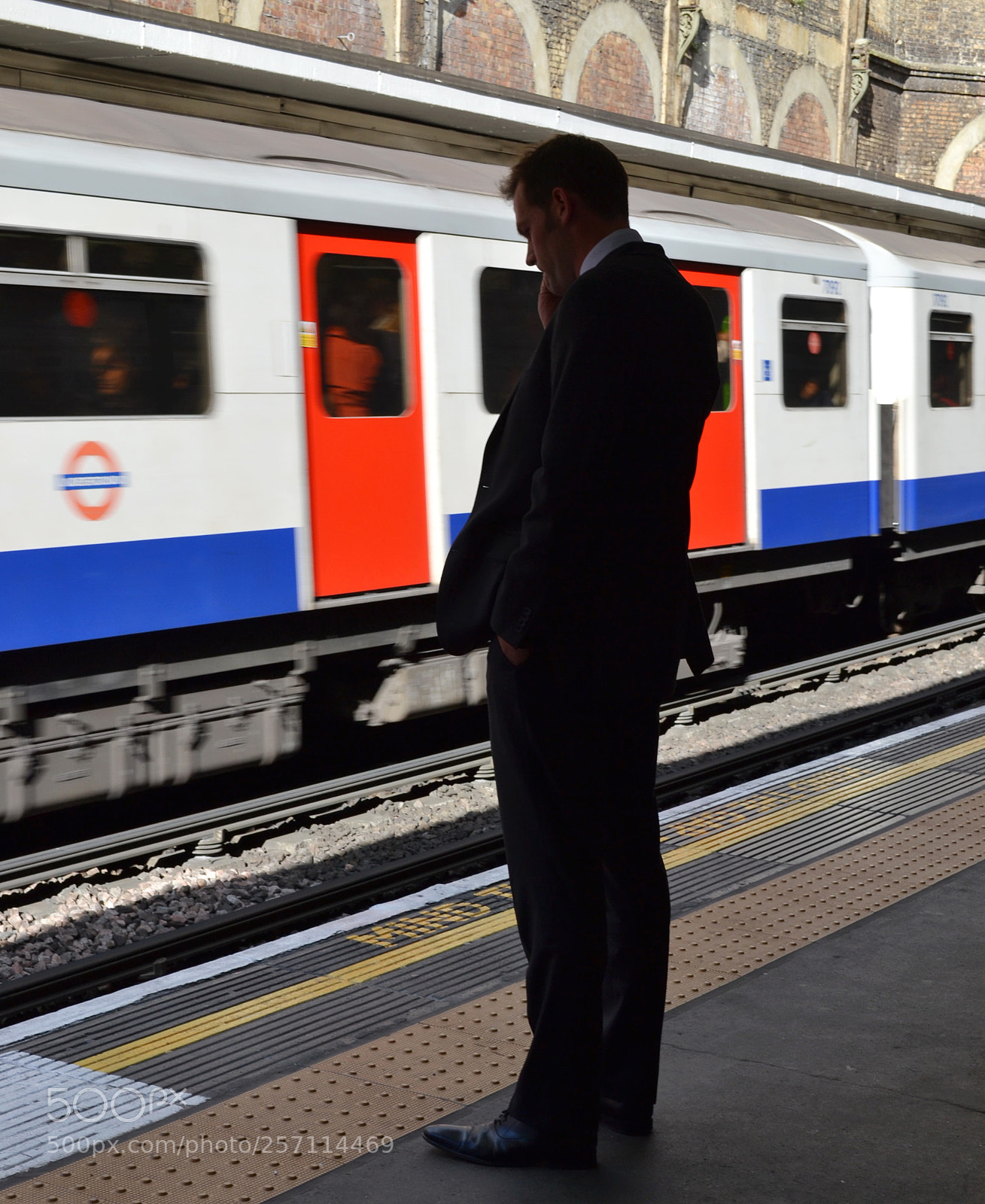 Nikon D3100 sample photo. London underground photography