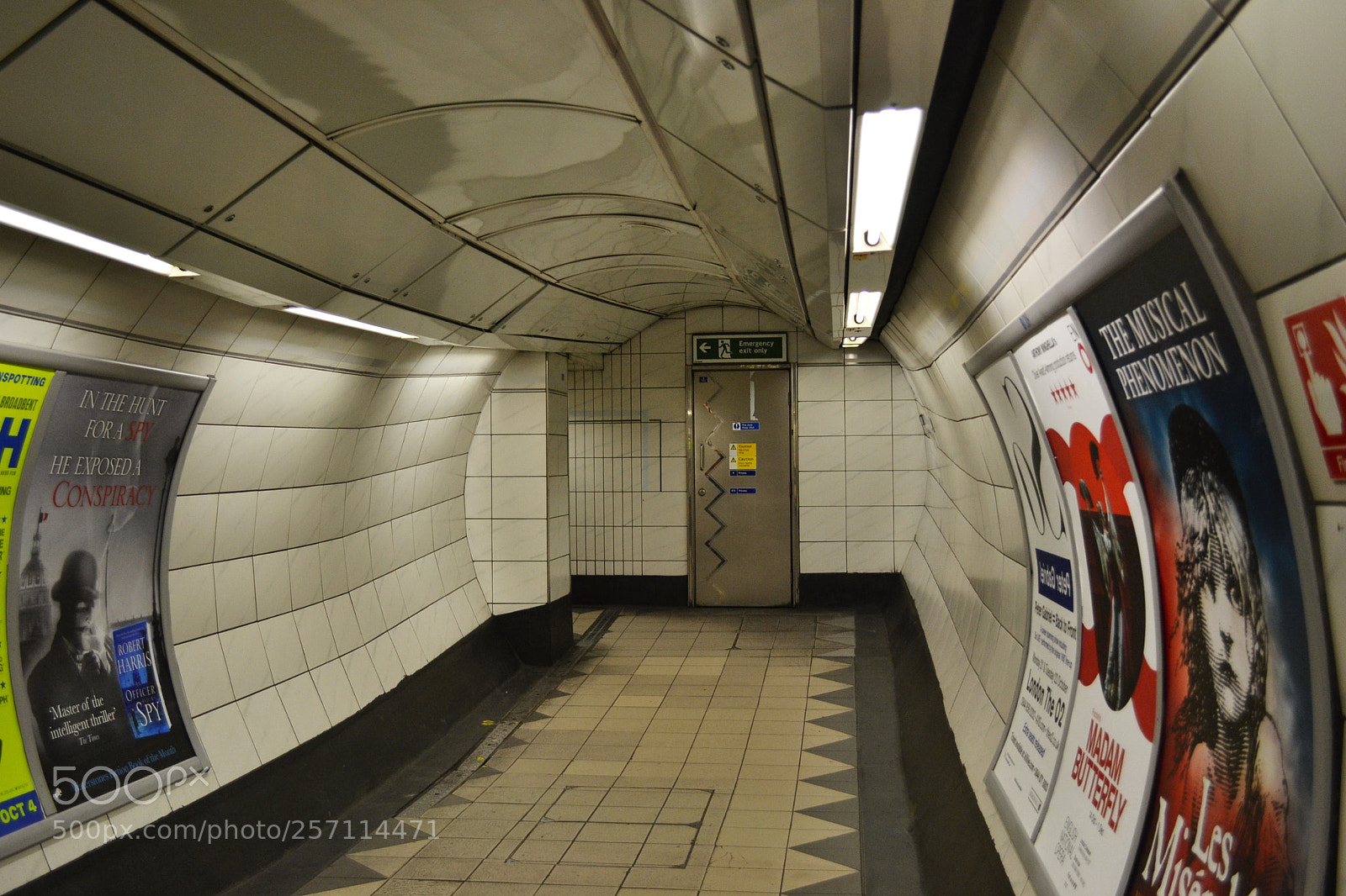 Nikon D3100 sample photo. London underground photography