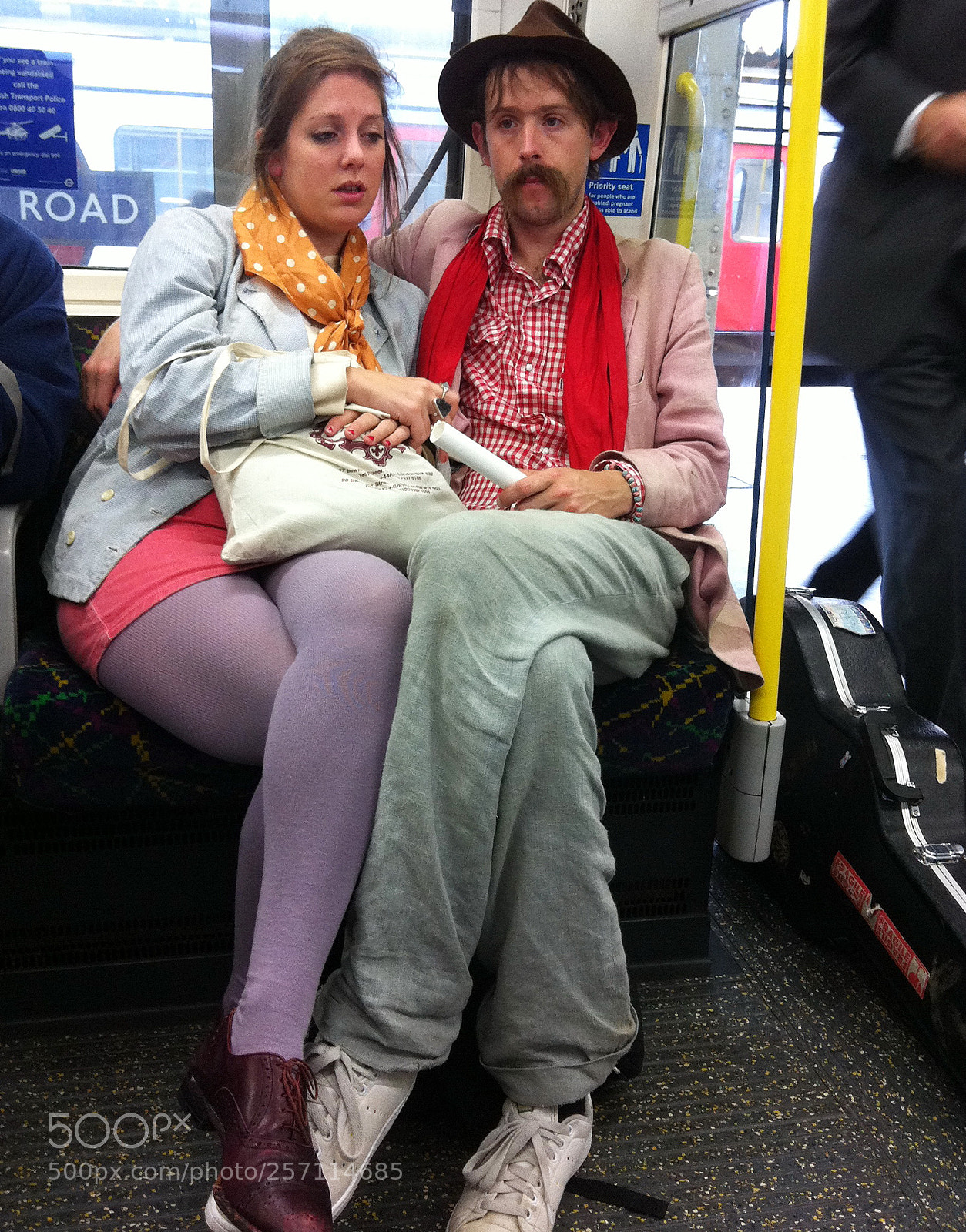 Apple iPhone 4 sample photo. London underground photography
