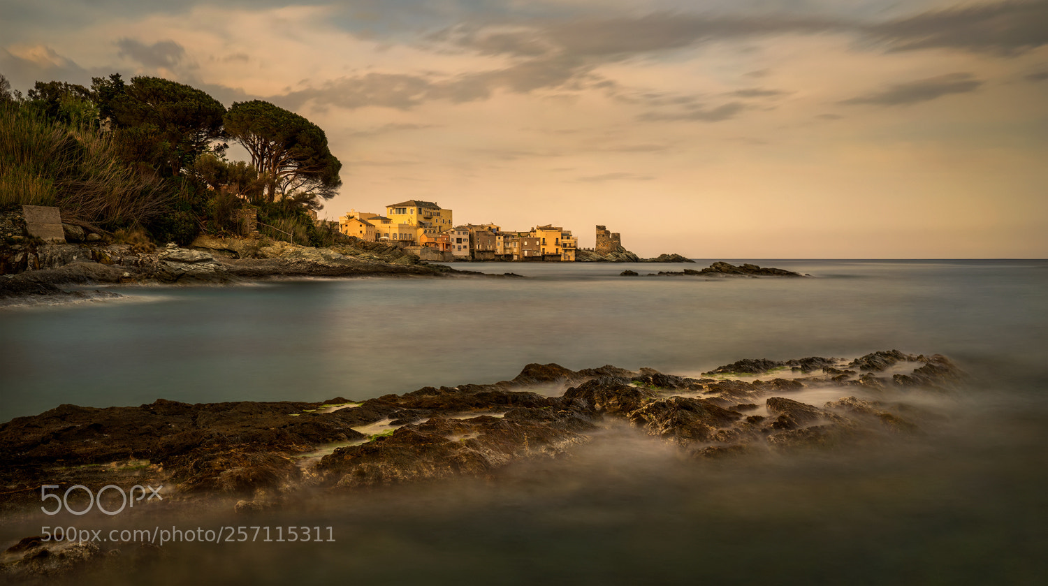 Sony a7R sample photo. Erbalunga panorama photography