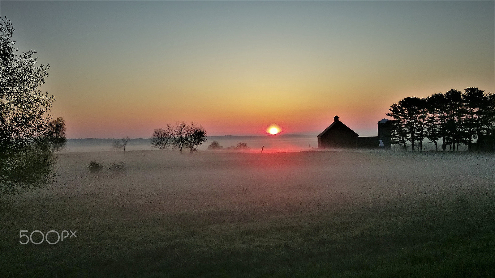 HTC ONE A9 sample photo. Sunrise over rose hill farm photography