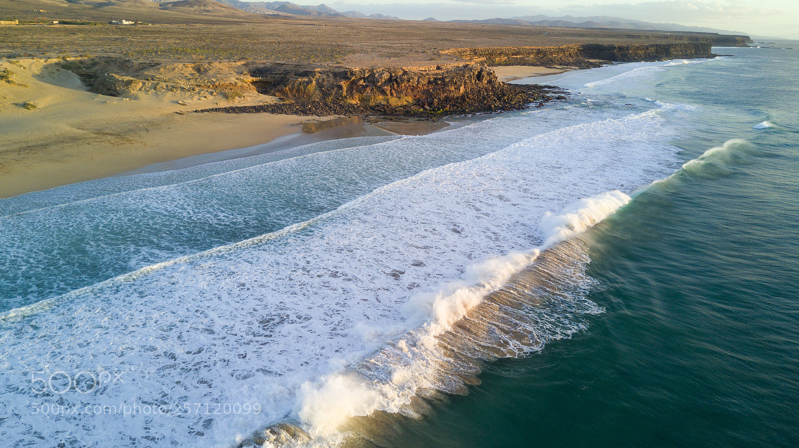 DJI FC220 sample photo. Aerial view of deserted photography
