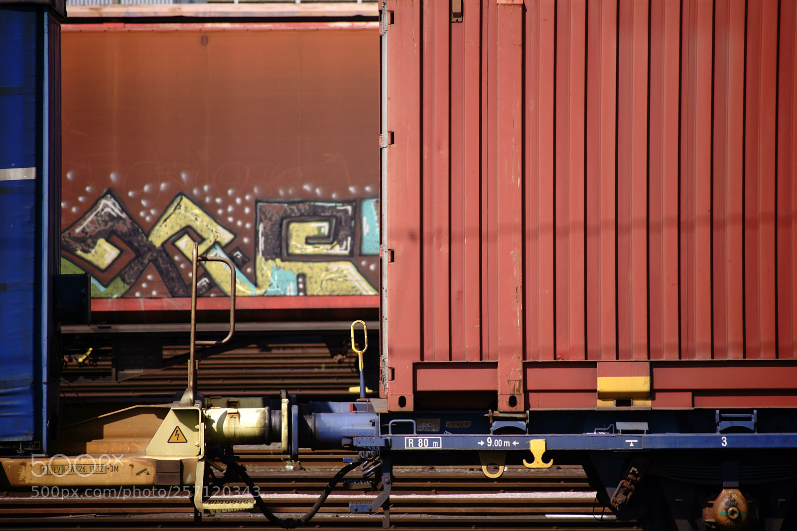 Sony a7 II sample photo. Tow-bar railway carriage photography