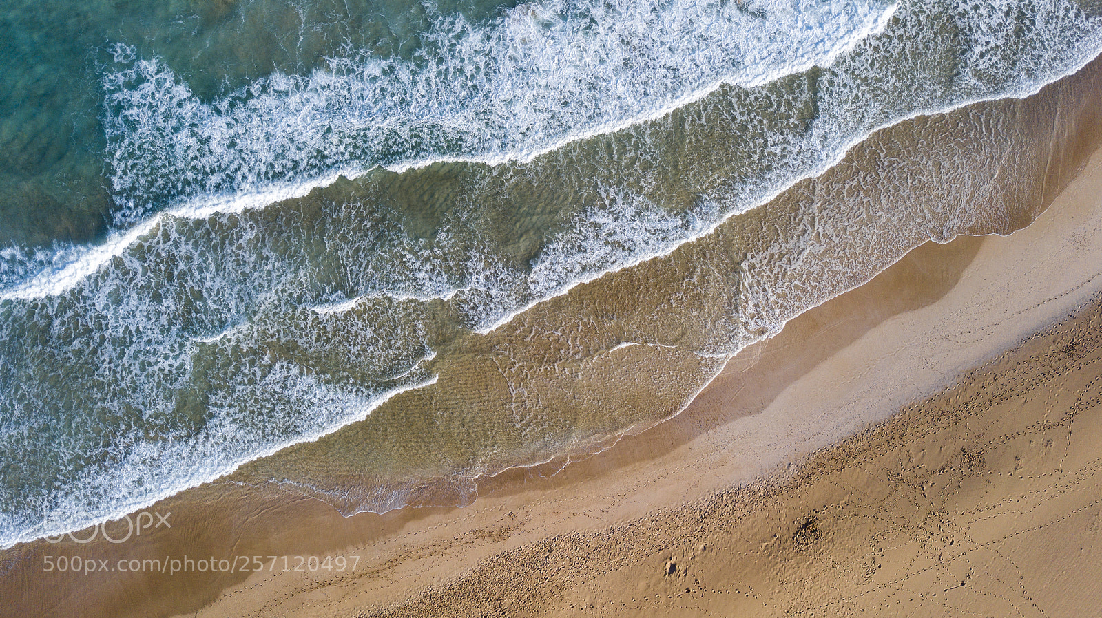 DJI FC220 sample photo. Aerial view of beach photography