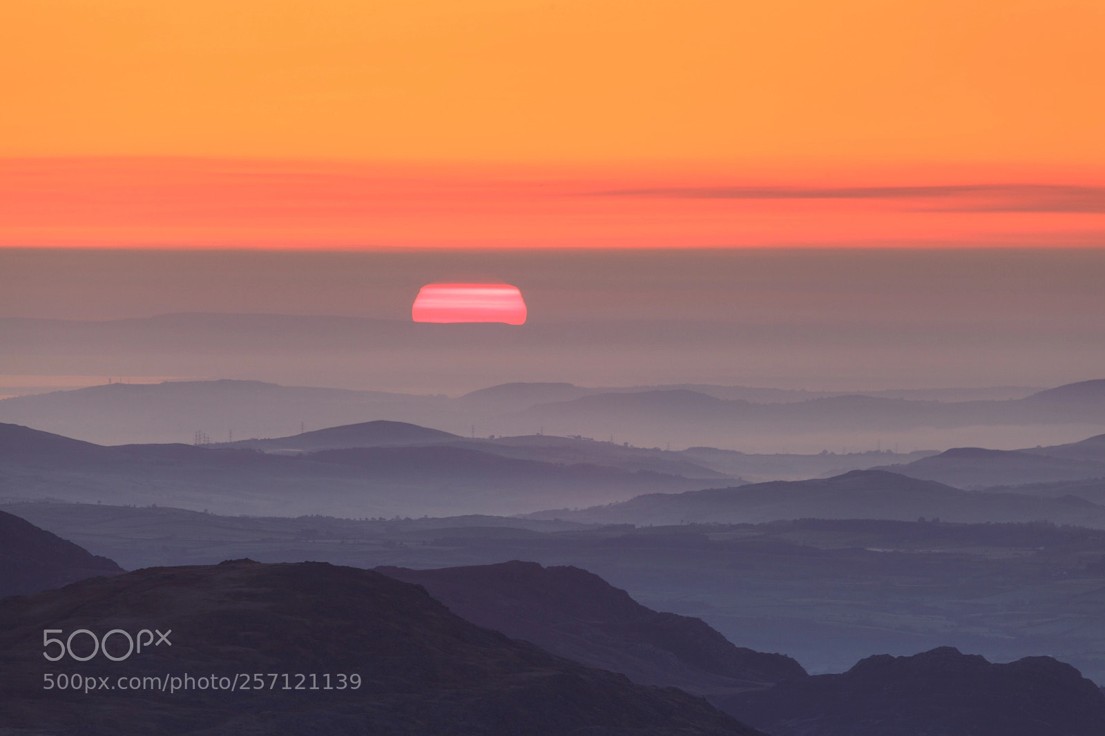 Canon EOS 5D Mark II sample photo. Meeting sun at snowdon photography