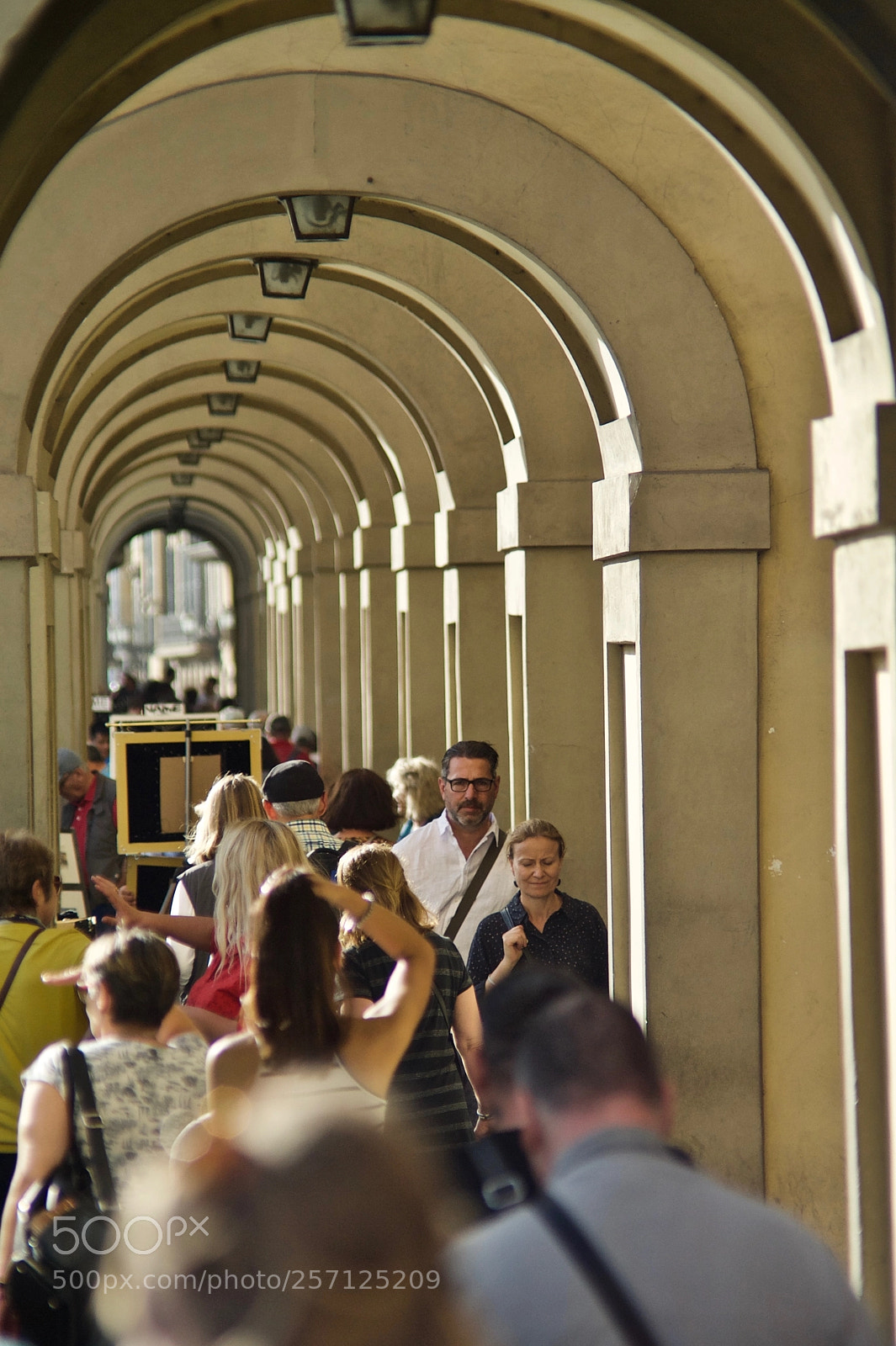 Nikon D700 sample photo. Florence pedestrians photography