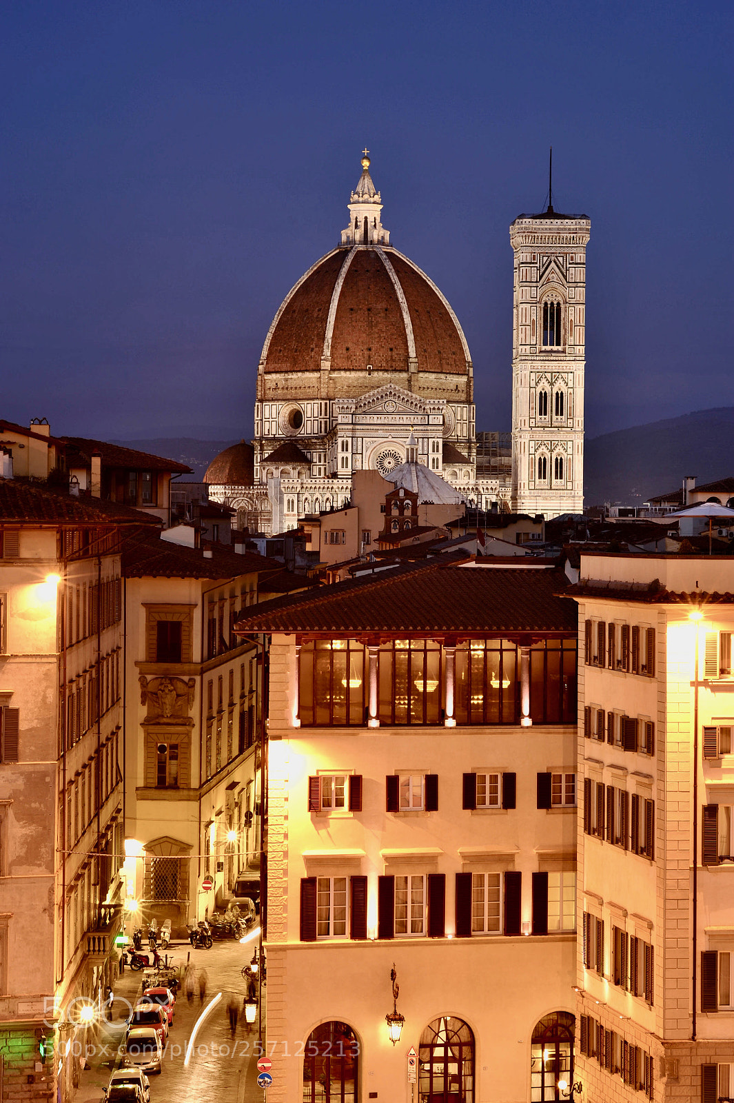 Nikon D700 sample photo. Florence at night photography