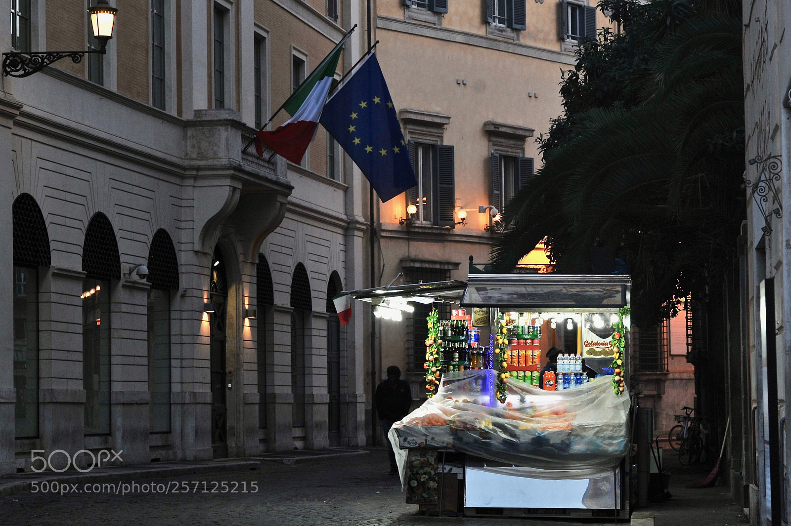 Nikon D700 sample photo. Rome street vendor photography