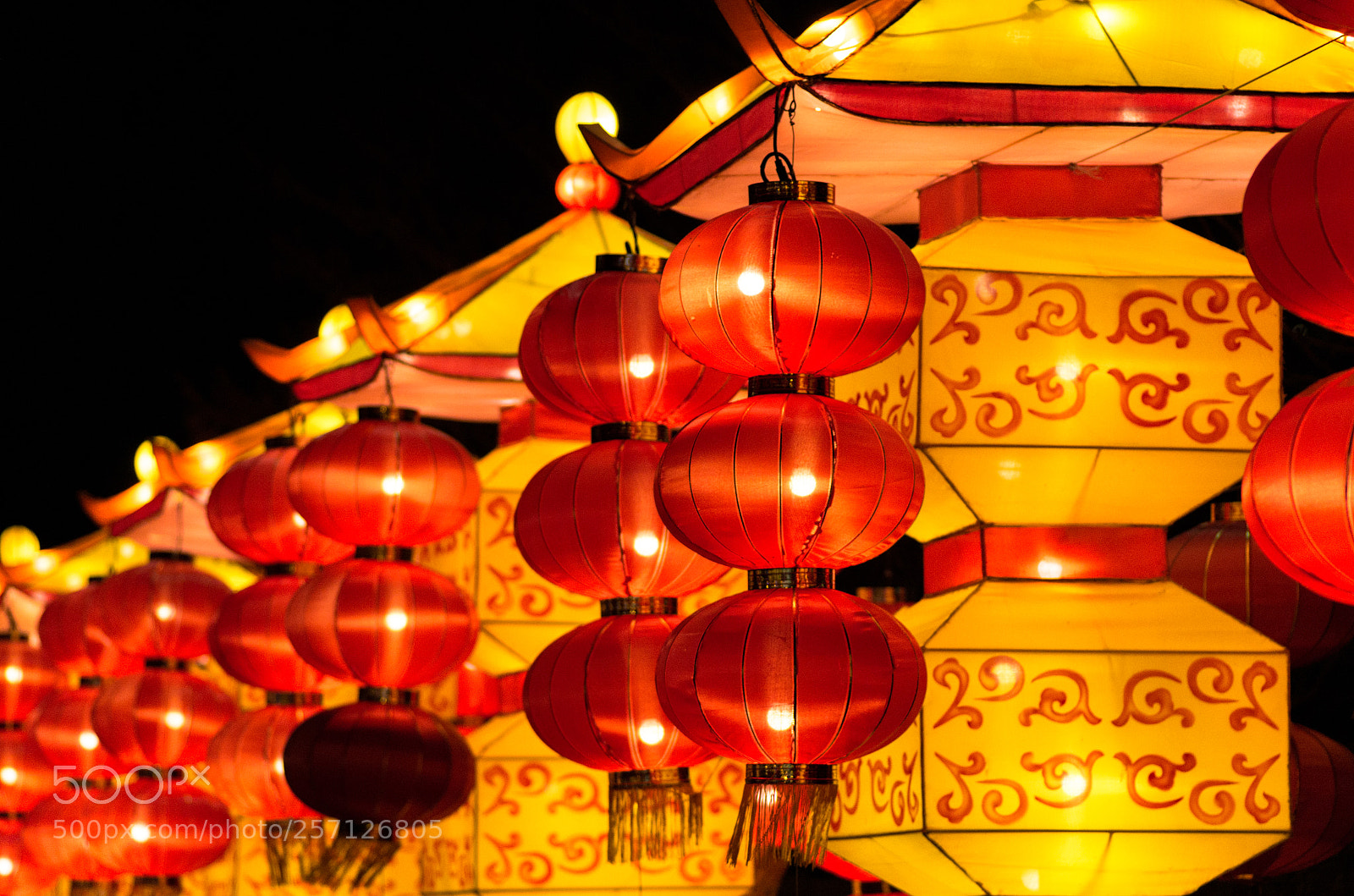 Pentax K-50 sample photo. Chinese lanterns photography