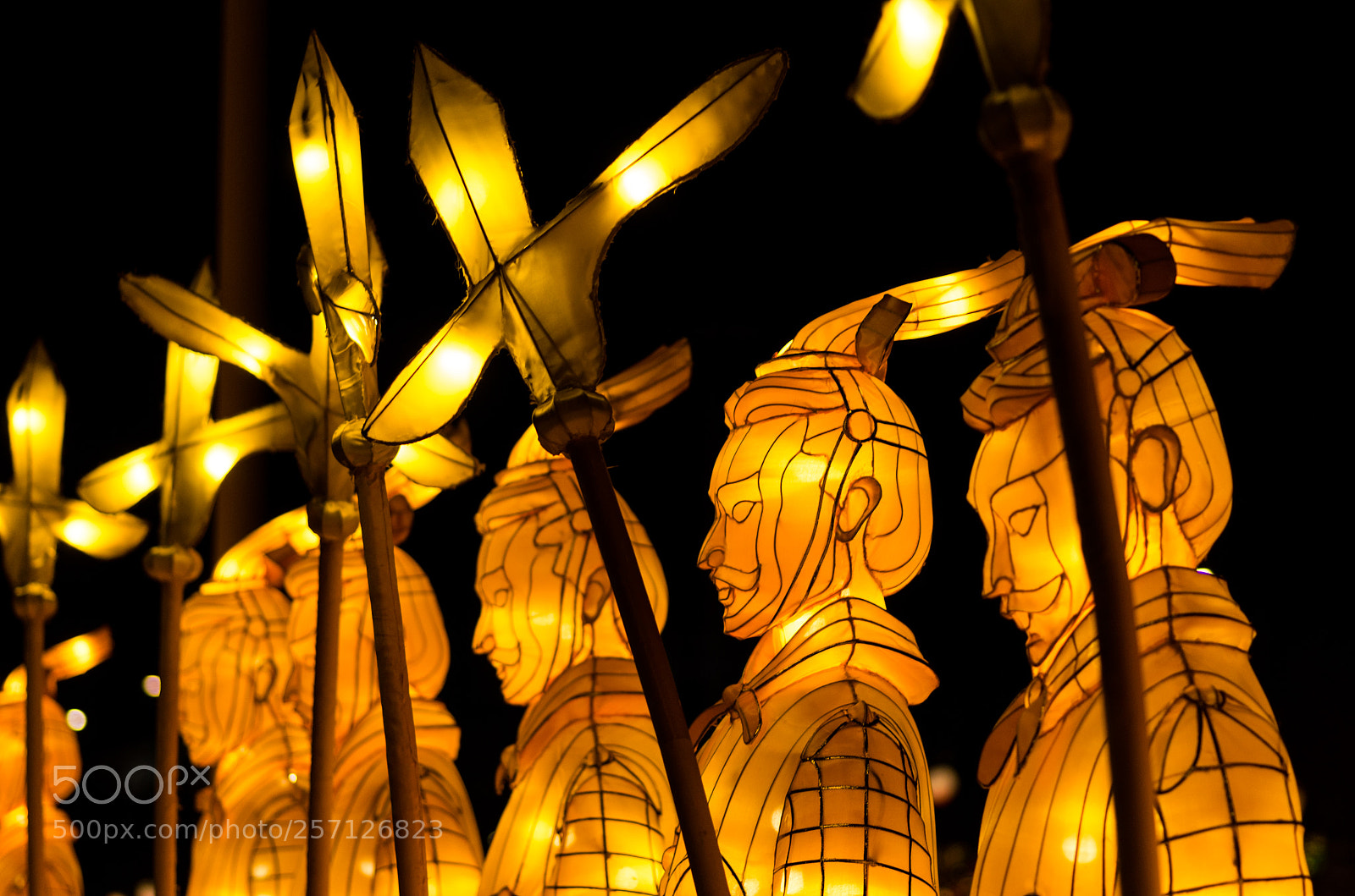 Pentax K-50 sample photo. Terracotta lanterns photography
