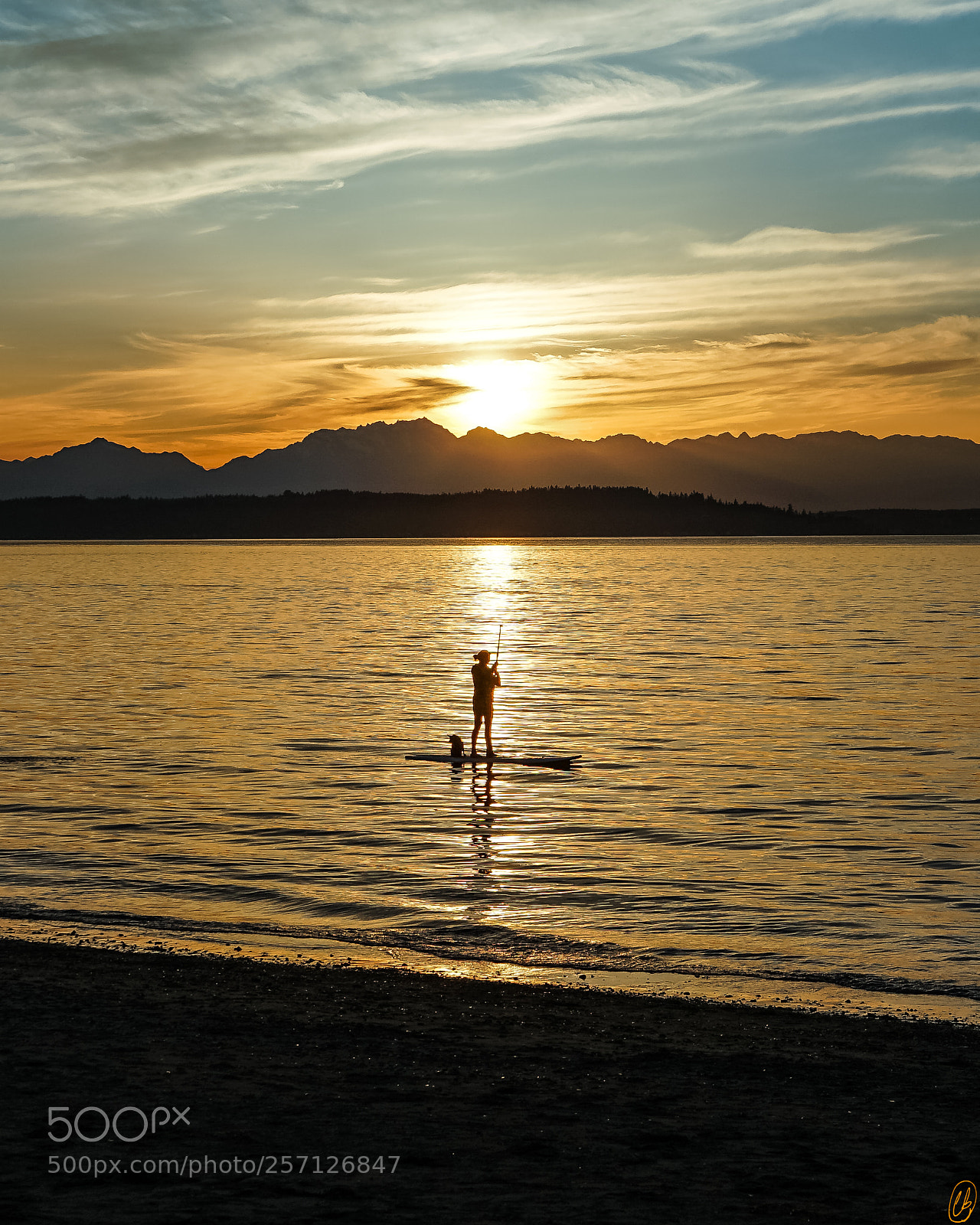 Sony a7 II sample photo. Paddle boarder at alki photography