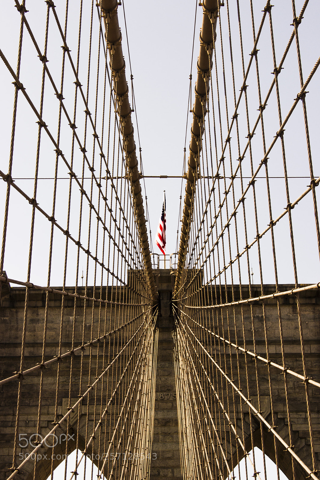 Canon EOS 600D (Rebel EOS T3i / EOS Kiss X5) sample photo. Flag on the bridge photography