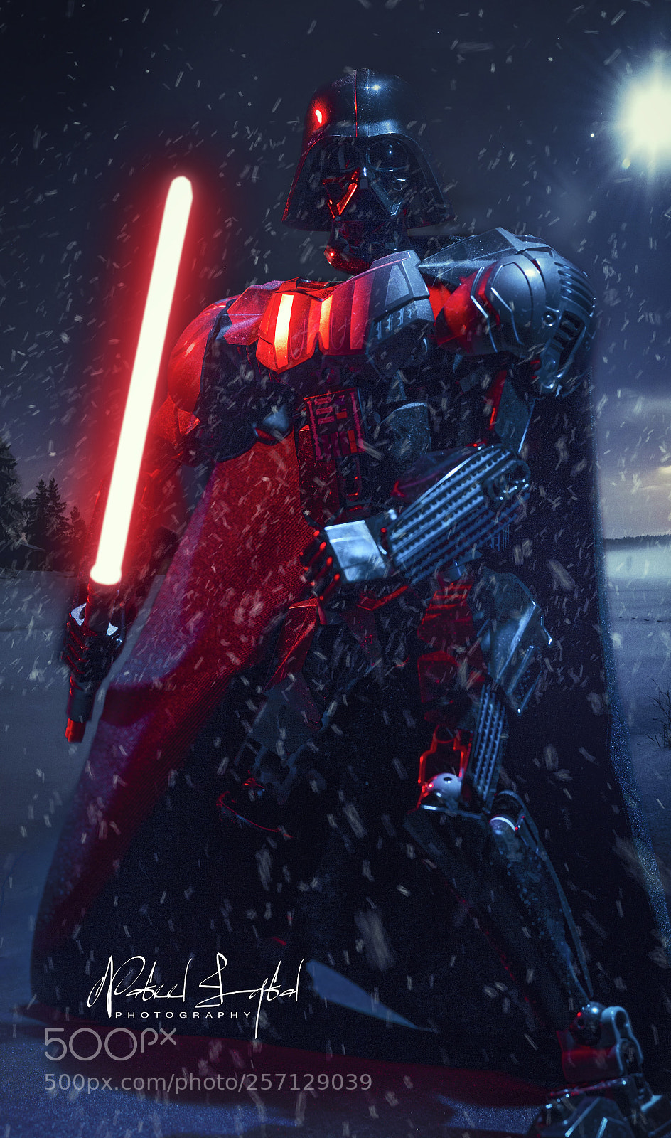 Canon EOS 6D sample photo. Lego darth vader photography