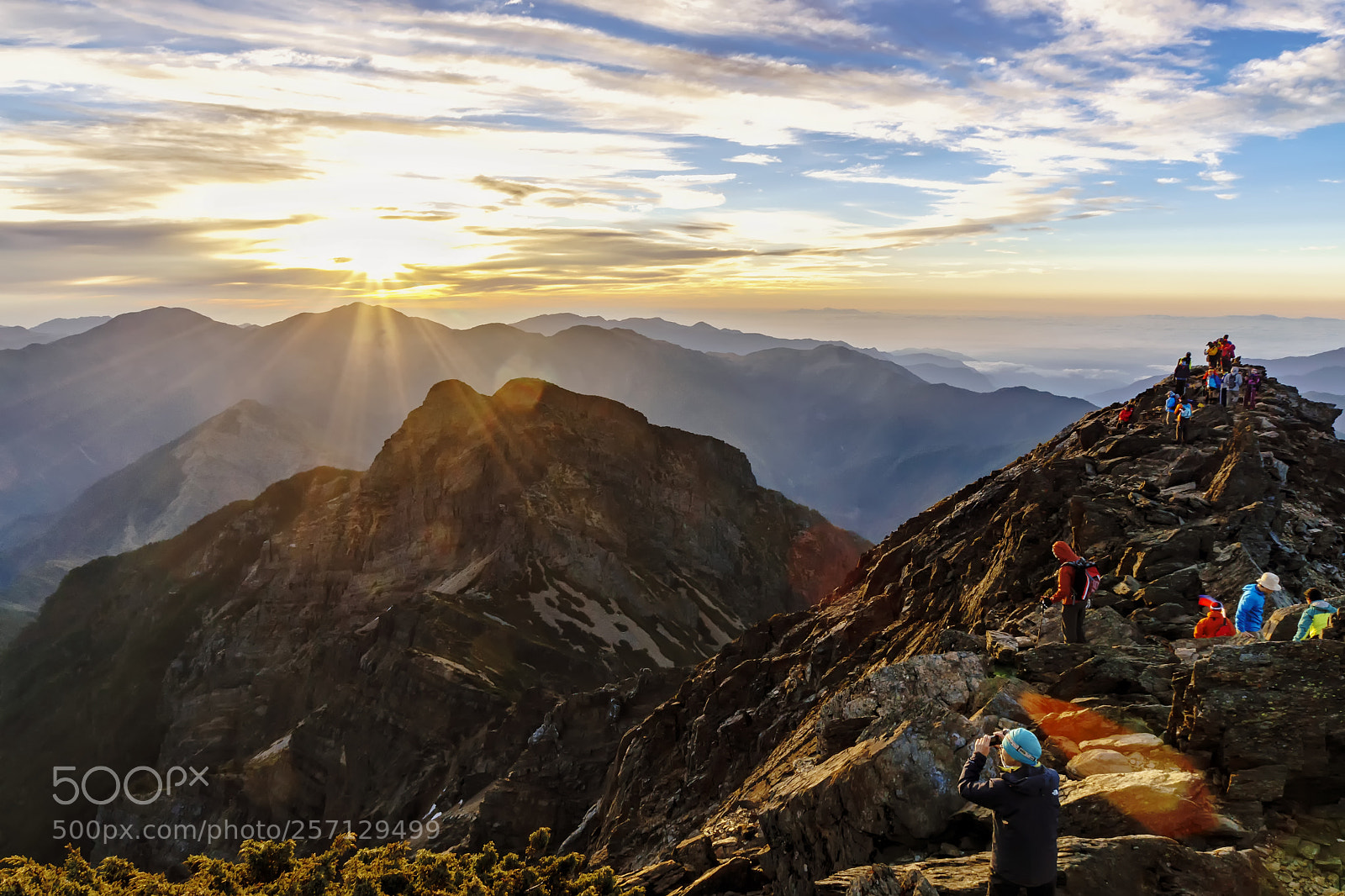 Sony ILCA-77M2 sample photo. 玉山日出 sunrise @ jade mountain 3952m photography