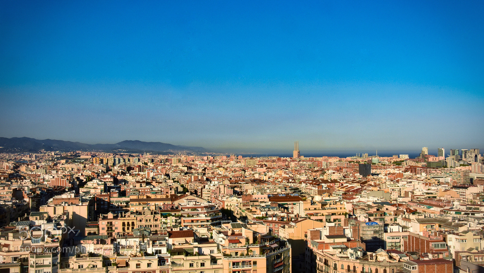 Nikon D7200 sample photo. Top view of barcelona photography