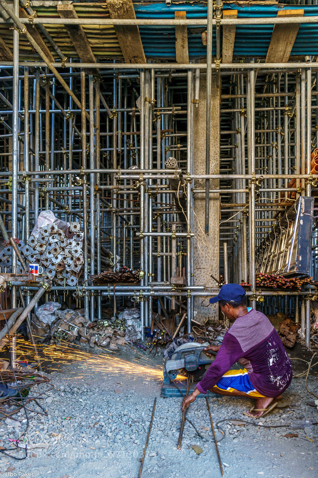 Sony a6300 sample photo. Construction site photography