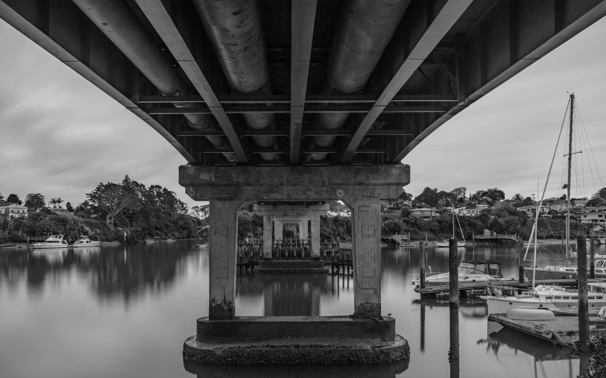 Hasselblad X1D-50c sample photo. Underneath panmure bridge, auckland.  photography