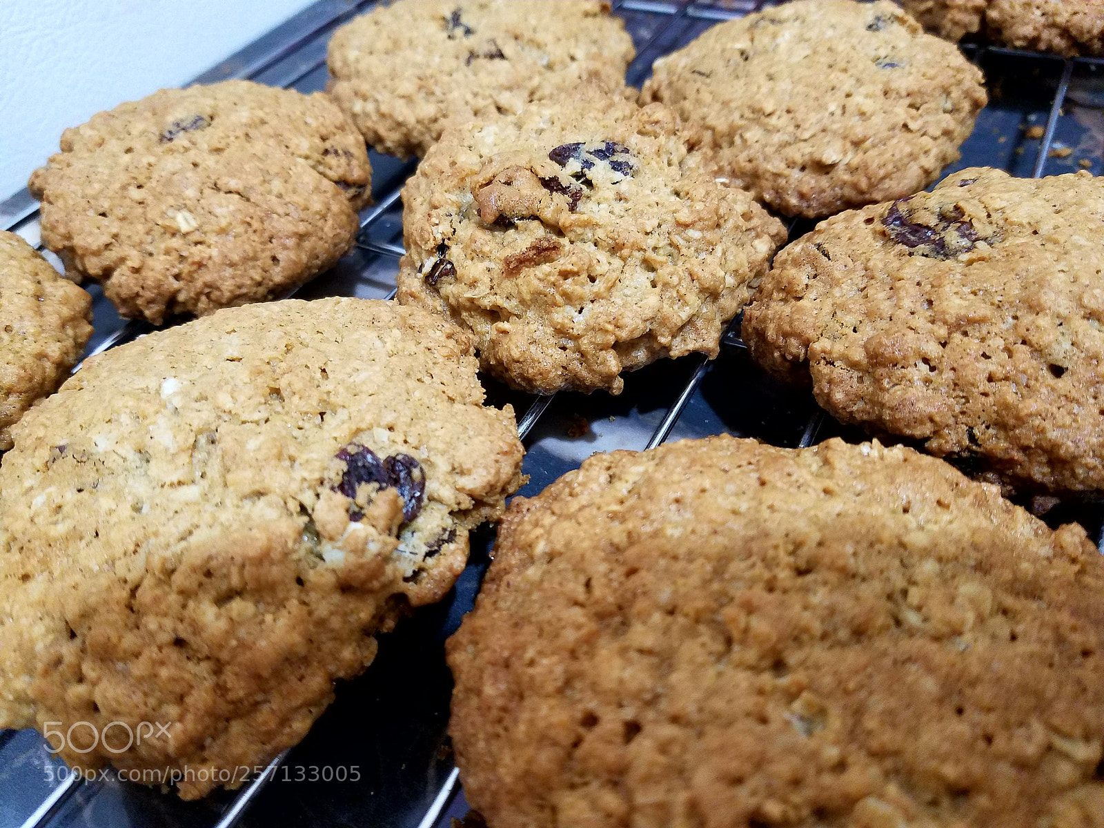 Samsung Galaxy S7 sample photo. Fresh baked oatmeal raisin photography