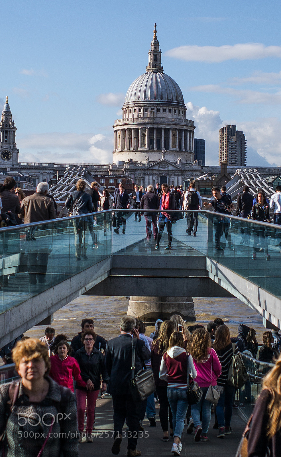 Leica M (Typ 240) sample photo. Millenium bridge st paul's photography