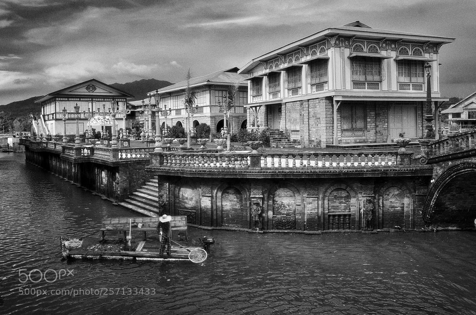Nikon D7000 sample photo. Las casas in black photography