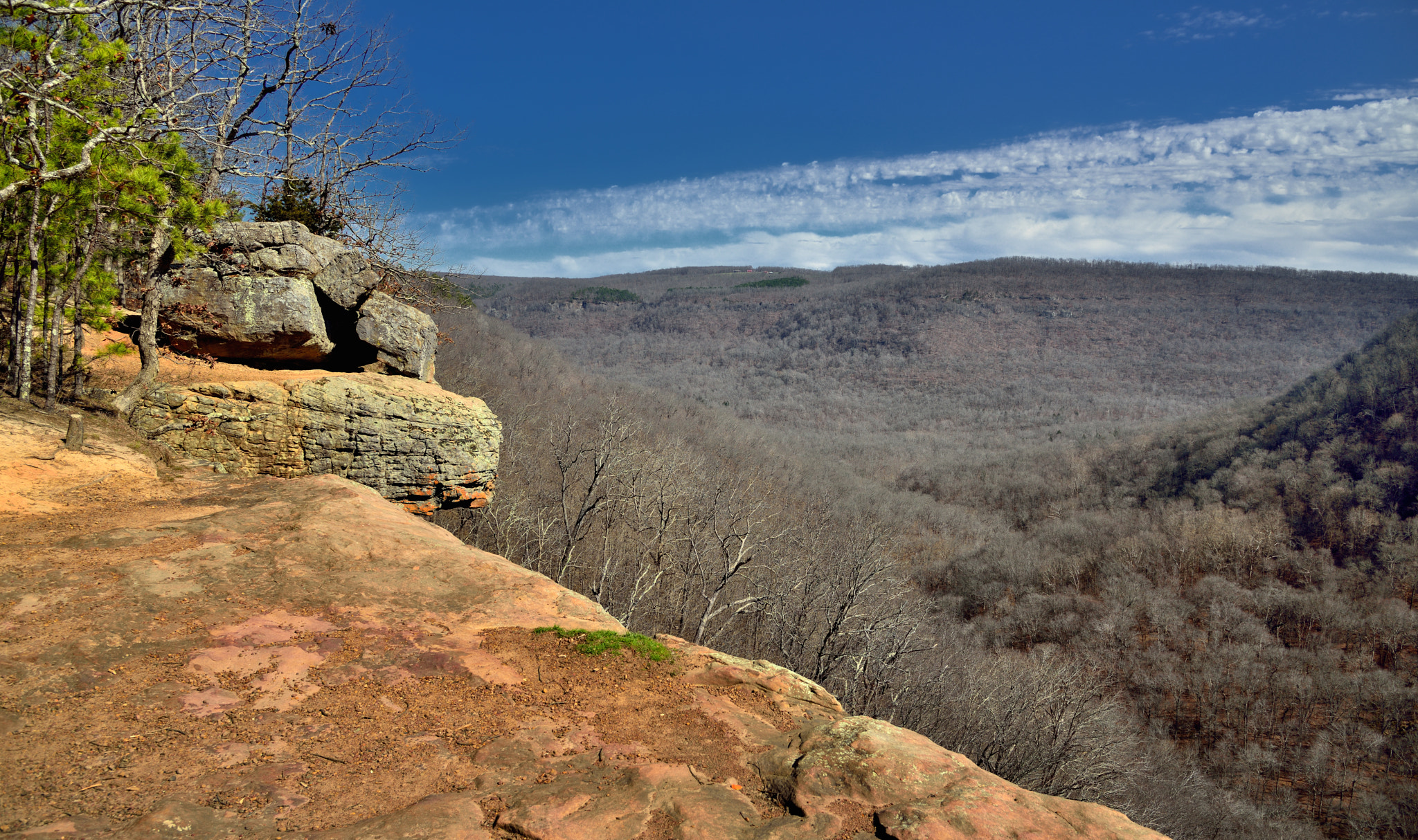 Nikon D800E sample photo. Views seen while standing at hawksbill crag (whitaker point) photography