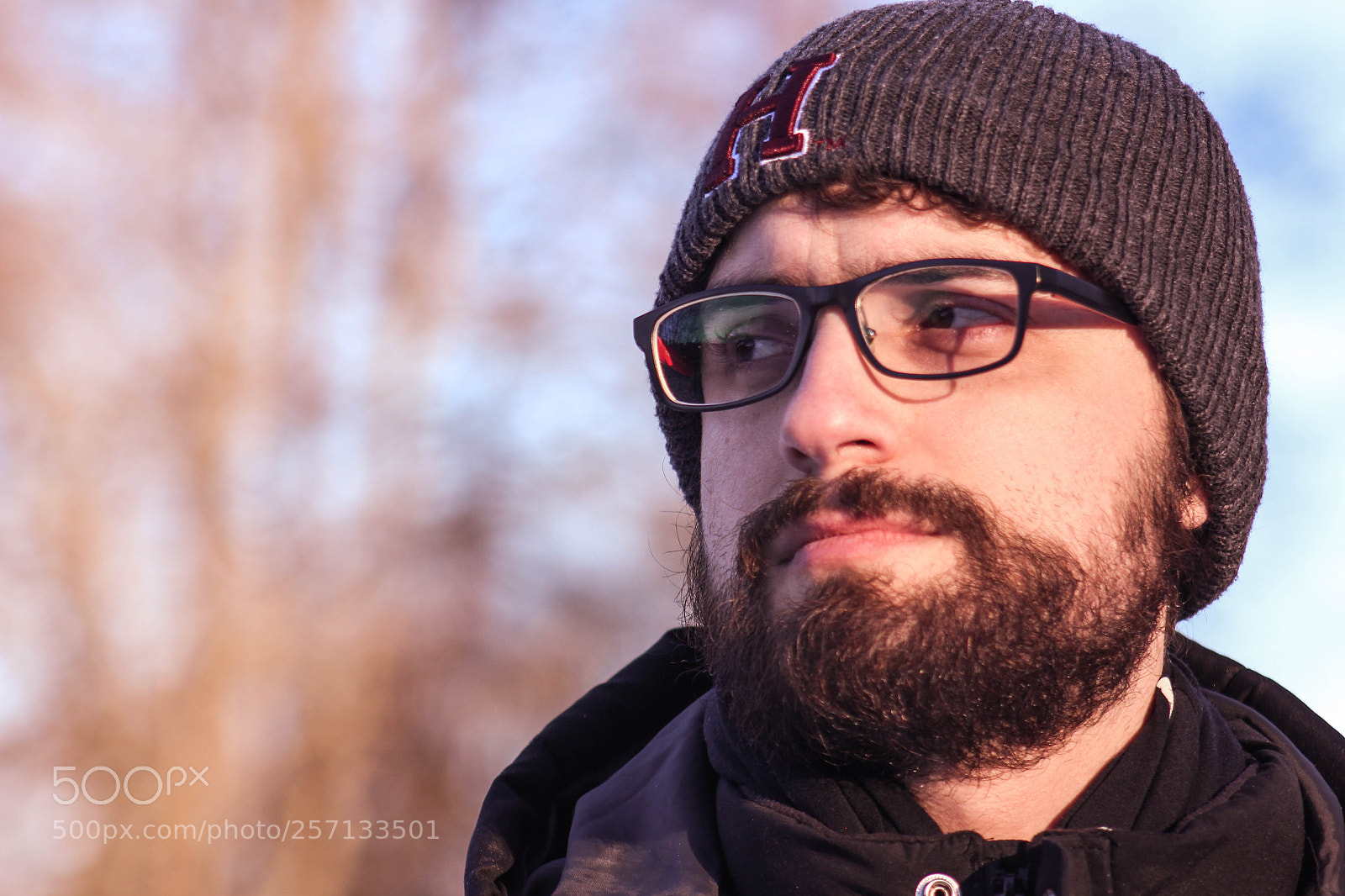 Canon EOS 700D (EOS Rebel T5i / EOS Kiss X7i) sample photo. Bearded man with cap photography