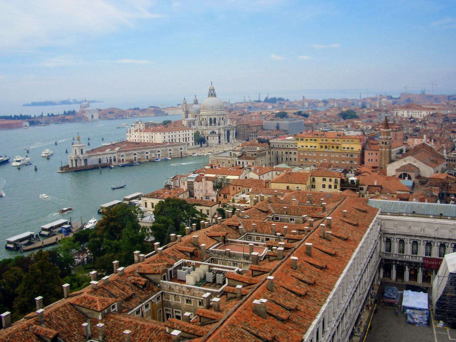 CASIO EX-Z57 sample photo. Venice from st mark's campanile photography