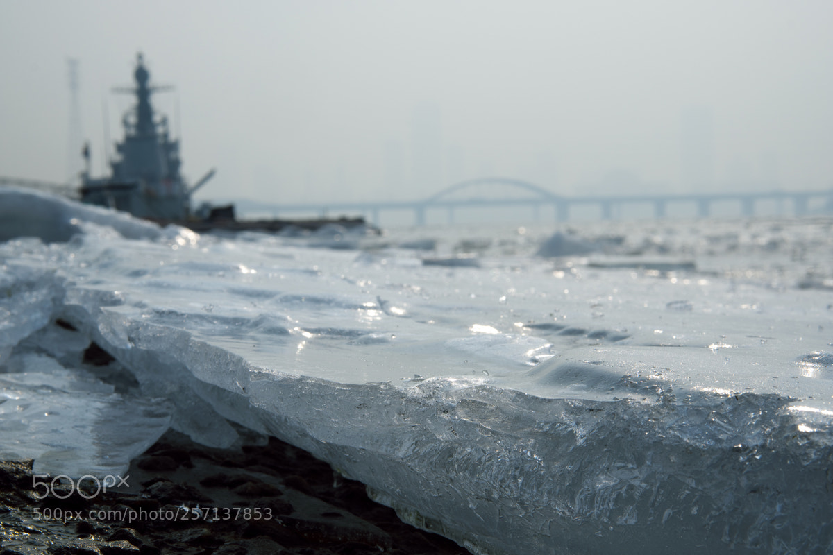 Fujifilm X-T20 sample photo. Freeze han river photography