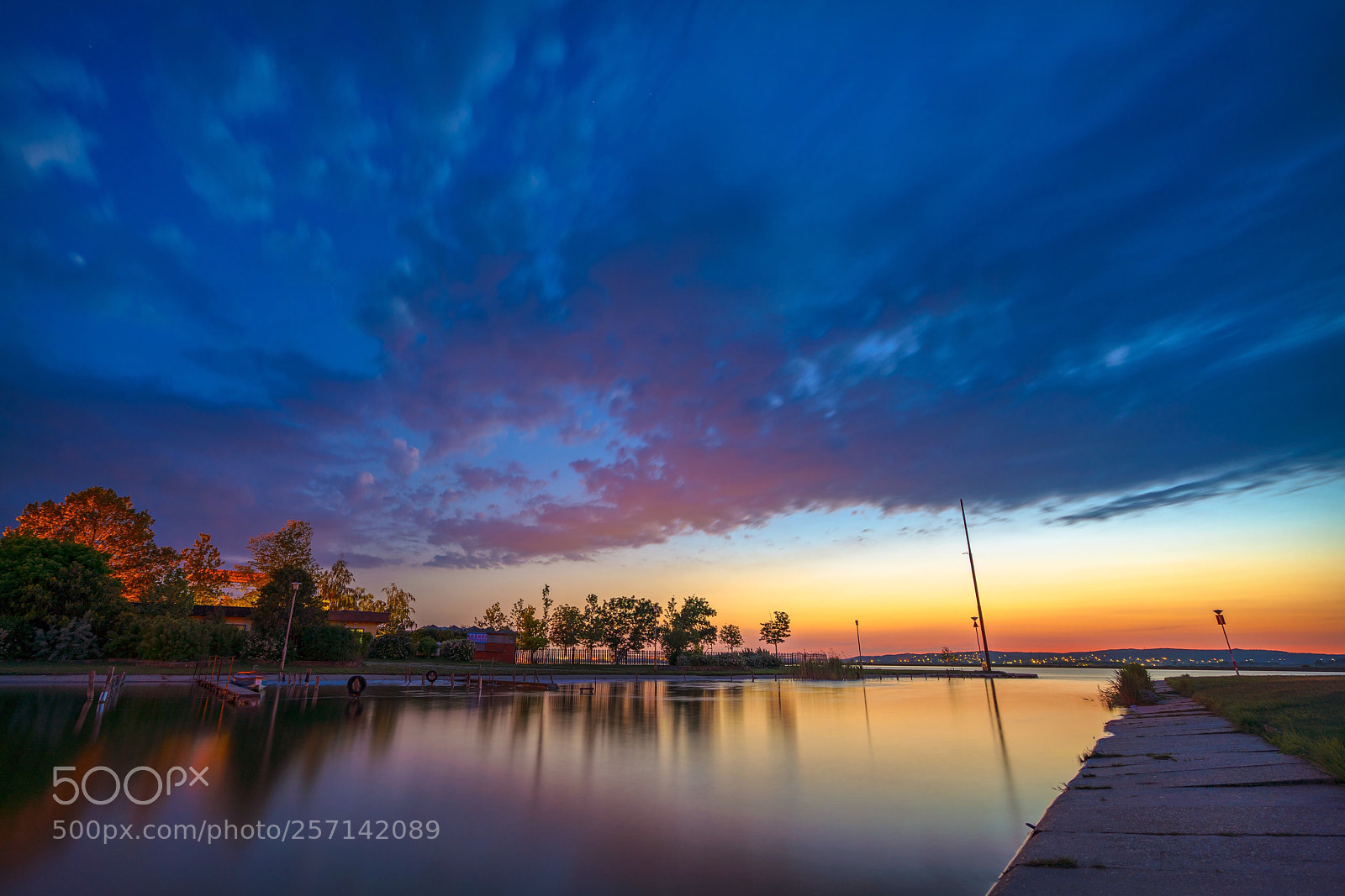 Sony a7R III sample photo. Fantastic sunset at entrance photography