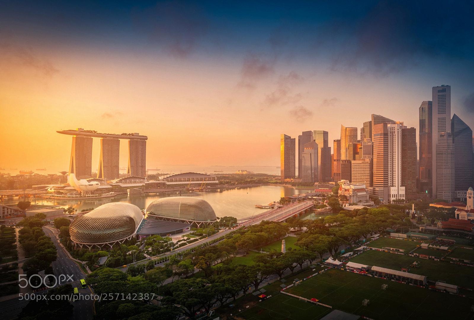 Nikon D750 sample photo. Singapore skyline and view photography